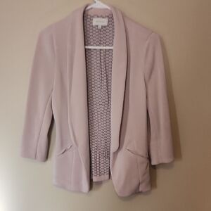 Skies Are Blue Light Pink Blazer